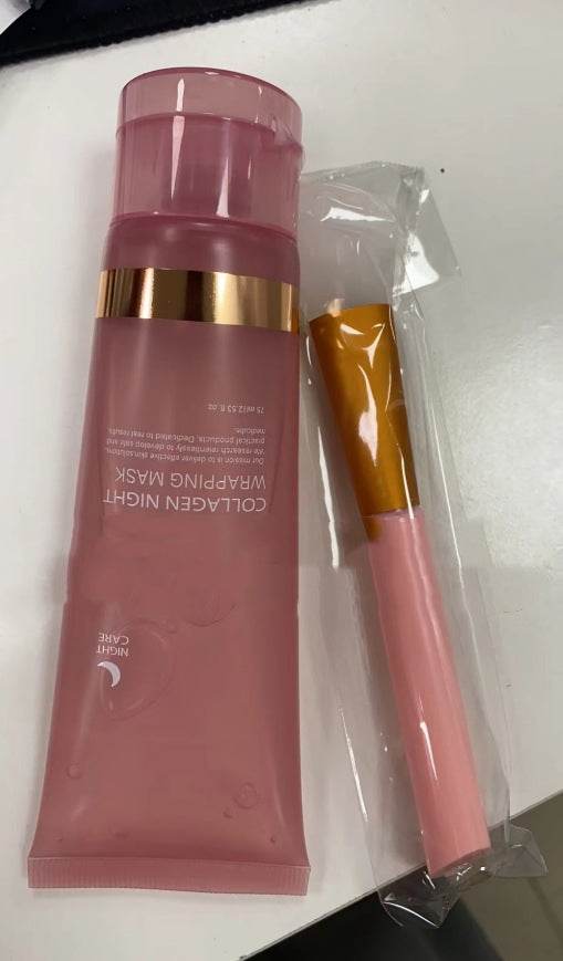 Night care face Mask Collagen Wrapping Mask Natural Ingredients Firming Elasticity & Hydration Anti-wrinkle For Skin Care