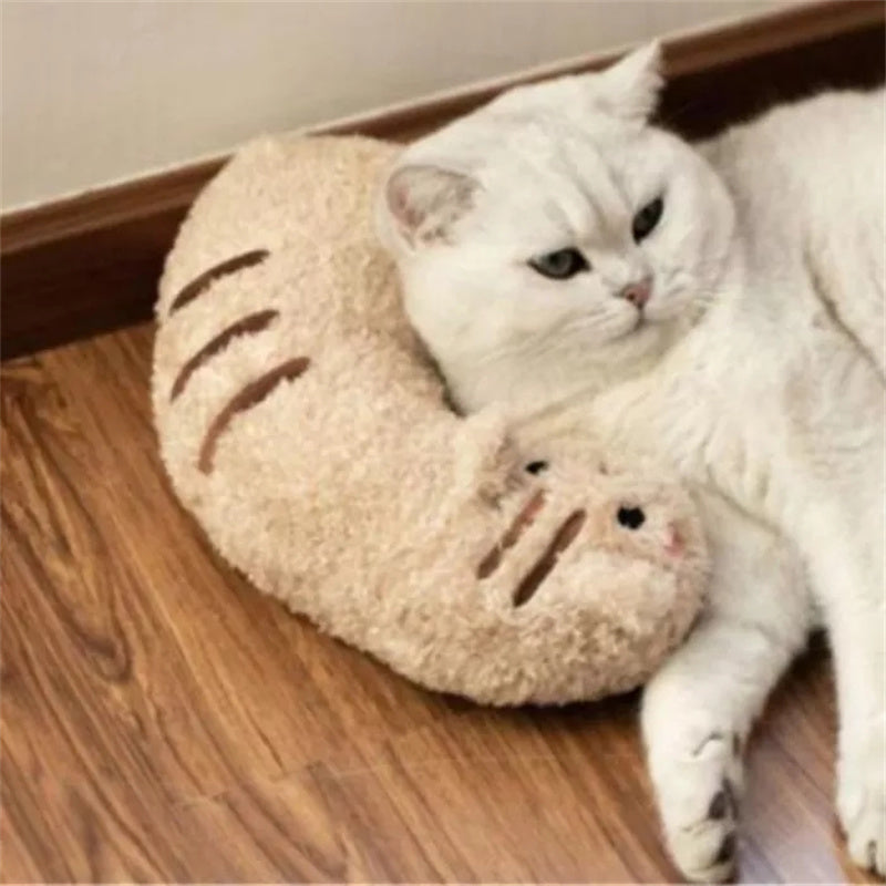 Interactive Pillow-Shaped Cat Play Stick