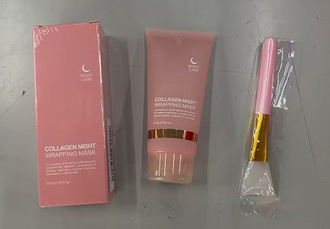 Night care face Mask Collagen Wrapping Mask Natural Ingredients Firming Elasticity & Hydration Anti-wrinkle For Skin Care