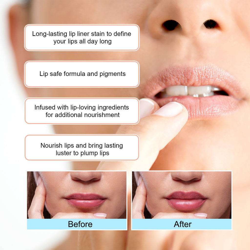 Stripping Lip Liner outline - Waterproof