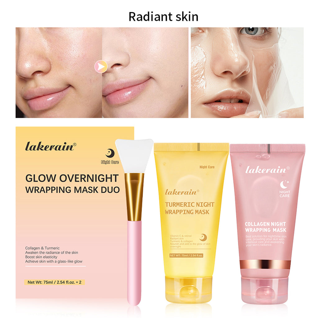 Lakerain Collagen Evening Mask Nourishing Moisturizing