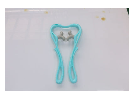 6-Roller Cervical Neck Massager: Ergonomic Swan Design w/ Natural Jade Scraping Tool | Pain Relief for Office Workers