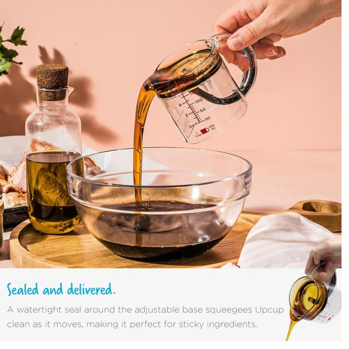 4-In-1 Adjustable Measuring Cup for Baking/Cooking