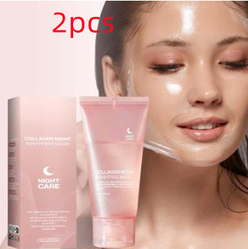 Night care face Mask Collagen Wrapping Mask Natural Ingredients Firming Elasticity & Hydration Anti-wrinkle For Skin Care